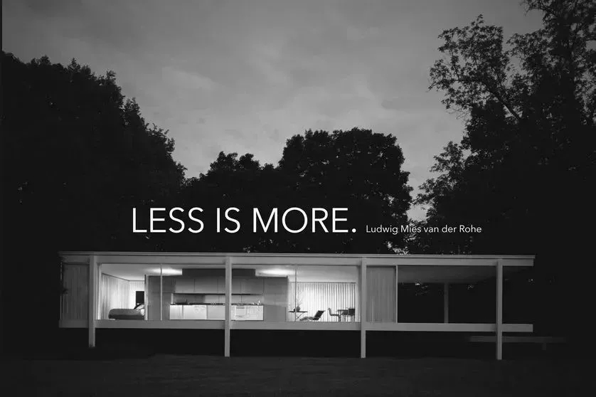 “Less is more” 网页设计中的极简风格设计法你知道吗？